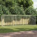 vidaXL Klietka pre psa Strieborná 600 x 200 x 200 cm Pozinkovaná oceľ