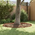 vidaXL Obrubník trávnika 30 ks 100 x 12 cm Oceľ Hrdzavý