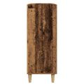 vidaXL Servírovacia skriňa Staré drevo 70 x 34 x 90 cm