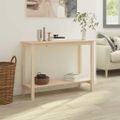 vidaXL Konzolový stolík 110x40x80 cm masívne borovicové drevo