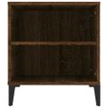 vidaXL TV skrinka hnedý dub 102x44,5x50 cm spracované drevo