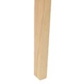 vidaXL Jedálenské stoličky 2 ks Masívne kaučukové drevo Prírodná