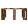 vidaXL Jedálenský stôl 180 x 85 x 75 cm Kompozitné drevo Staré drevo