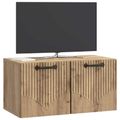 vidaXL Nástenná TV skrinka 59,5 x 31 x 30 cm Dub artisan