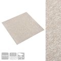 vidaXL Koberec 20 ks Svetlá béžová 50 x 50 cm 100% polypropylén