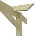 vidaXL Záhradná pergola, impregnovaná borovica 180x210x40 cm