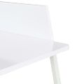 vidaXL Stôl biely 90x60x88 cm