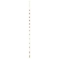 vidaXL Závesný vianočný stromček s hviezdou na vrchole 86x180 cm, prírodný konár