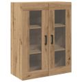 vidaXL Highboard 2 ks Remeselný dub 69,5 x 34 x 180 cm