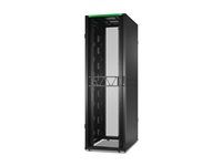 APC NetShelter SX Gen 2 - Rozvádzač stojanový skriňový - 2436V x 750Š x 1200H mm, s bočnými stenami - podlahové prevedenie - čierna - 52U - 19" - kompatibilný s TAA