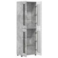 vidaXL Highboard FLORIN 60 x 35 x 182 cm Betónová šedá