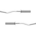 Činková tyč olympijská lomená s ložiskami 120cm 9kg 50mm REBEL ACTIVE RBA-2216