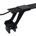 vidaXL LED svetlo do akvária so svorkami 35-55 cm modrá a biela