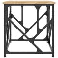 vidaXL Konferenčný stolík dub sonoma 45x45x47,5 cm kompozitné drevo