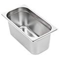 vidaXL Gastronádoby 4 ks, GN 1/3, 150 mm, nehrdzavejúca oceľ