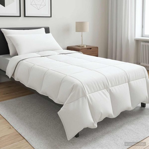 vidaXL Súprava paplónu a vankúša 3 ks 135 x 220 cm Zima 1080 g/ks