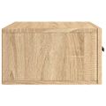 vidaXL Nástenné nočné stolíky 2 ks dub sonoma 35x35x20 cm