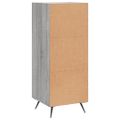vidaXL Komoda sivý dub sonoma 34,5x34x90 cm spracované drevo