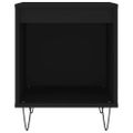 vidaXL Nočné stolíky 2 ks čierne 40x35x50 cm kompozitné drevo