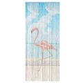 vidaXL Dverová záclona proti hmyzu rôzne farby 200 x 90 cm Bambus