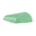 vidaXL Fóliovník s oceľovým rámom zelený 96 m² 16x6x2,85 m