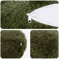 vidaXL Poťah na podložku 2 pcs HEERLEN Zelená Ø 15 x 40 cm PV fleece
