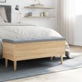 vidaXL Úložná lavička dub sonoma 102x42x46 cm kompozitné drevo
