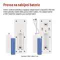 Sada bezdrôtového domového audiotelefónu EMOS H1087, 1 účastník