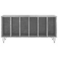 vidaXL Skrinka na platne betónovosivá 100x38x48 cm kompozitné drevo