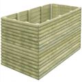 vidaXL Vyvýšený záhradný záhon 150x106x96cm, impregnovaná borovica 19mm