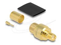 SMA jack for crimping LMR400 with matchi