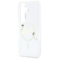 Puzdro Karl Lagerfeld IML KC Script MagSafe pre Samsung Galaxy S26 transparentné