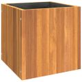 vidaXL Záhradný kvetináč 35x35x35 cm masívna akácia