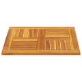vidaXL Stolová doska 60x60x2 cm štvorec masívna akácia