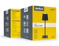 Stolová lampa REBEL RB-6304-B, dotyková, regulácia, USB-C, čierna Stolní lampa REBEL RB-6304-B , dotyková, regulace, USB-C, černá