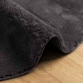 vidaXL Koberec HUARTE Antracitová 160 x 230 cm Polyester