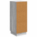 vidaXL Servírovacia skriňa Sivá sonoma 33 x 34,5 x 87 cm