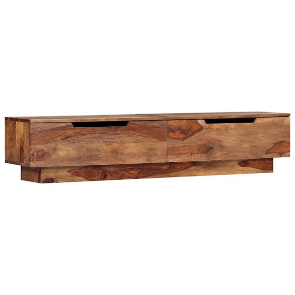 vidaXL TV stolík 145x30x30 cm masívne akáciaové drevo