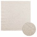 vidaXL Koberec ZIZUR 120x120 cm, jutový vzhľad, interiér a exteriér