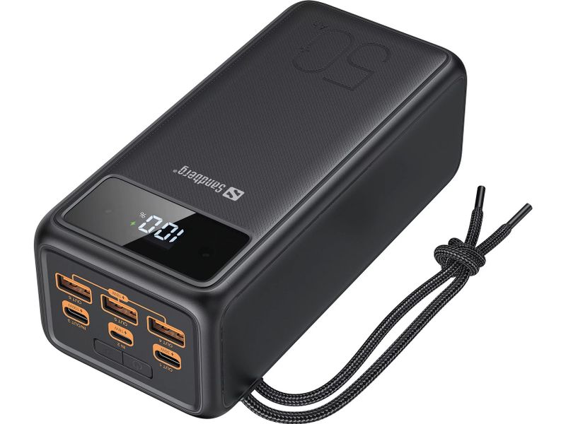 Sandberg Powerbank USB-C PD 130W 50000 čierna