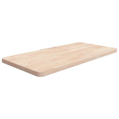 vidaXL Kúpeľňová doska 80x40x2,5 cm neošetrený masív