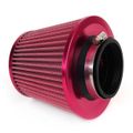 Kužeľový vzduchový filter ČERVENÝ + 3 adaptéry AMIO-01042