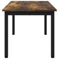 vidaXL Konferenčný stolík Dymová dub 100 x 50 x 45 cm Kompozitné drevo