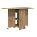 vidaXL Jedálenský stôl 115 x 70 x 75 cm Kompozitné drevo Dub artisan