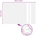 vidaXL Hexagonálny plot 1 x 50 m PVC Zelená
