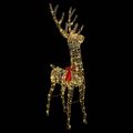 vidaXL 3D sob 140 LED Teplá biela 128 cm PET