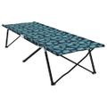 vidaXL Skladacia kempingová posteľ Les 206 x 76 x 74 cm Oxford a Oceľ