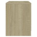 vidaXL Nočný stolík, dub sonoma 45x34,5x44,5 cm, kompozitné drevo