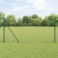 vidaXL Hexagonálny plotový základ 50 x 1,2 m PVC potiahnutá oceľ Sivá