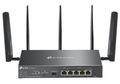 TP-Link ER706W-4G Gb VPN router Omada SDN Router, bezdrátový, podnikový, 802.11a/b/g/n/ac/ax, 4G+ LTE, 1× RJ-45 WAN, 4× RJ-45 WAN/LAN, 1× SFP, AX3000, Wi-Fi 6, Omada Mesh,